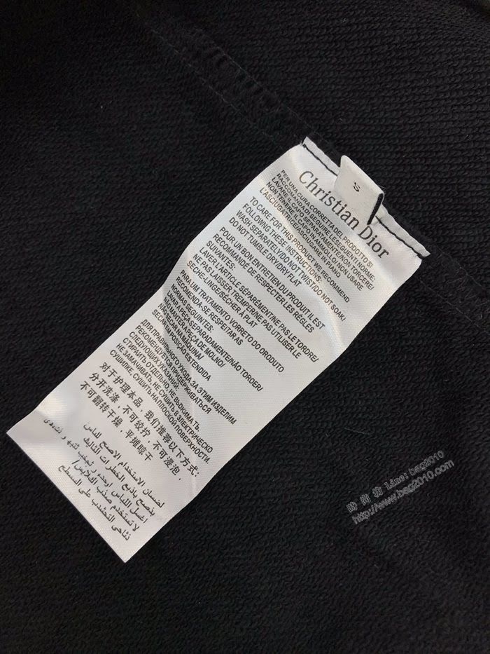 Dior男裝 迪奧CD最新系列大爆款高質量棉質圓領衛衣  ydi3544